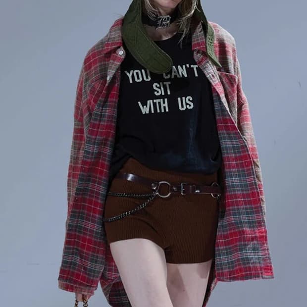 R13 티셔츠 캐시미어 새제품 you can’t sit with us