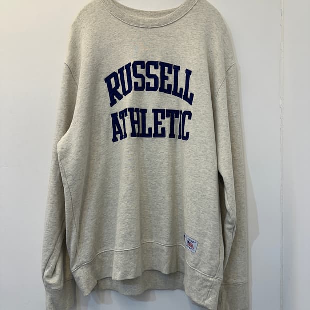 2XL) 러셀 애슬래틱 오트민 맨투맨 티셔츠