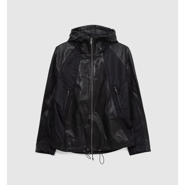 HGBBSTUDIO BAM LEATHER JACKET BLACK Larg