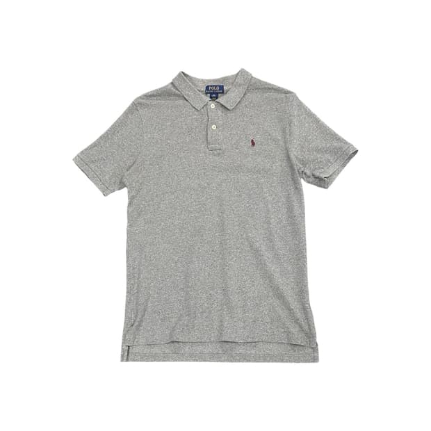 Polo Ralph Lauren 버건디 포니 폴로 반팔 티셔츠
