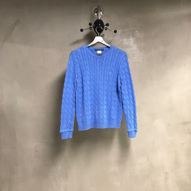 폴로 랄프로렌 케이블 니트 블루 M(W)
