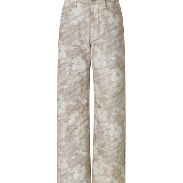 Teak 티크 플라워 팬츠 구해요