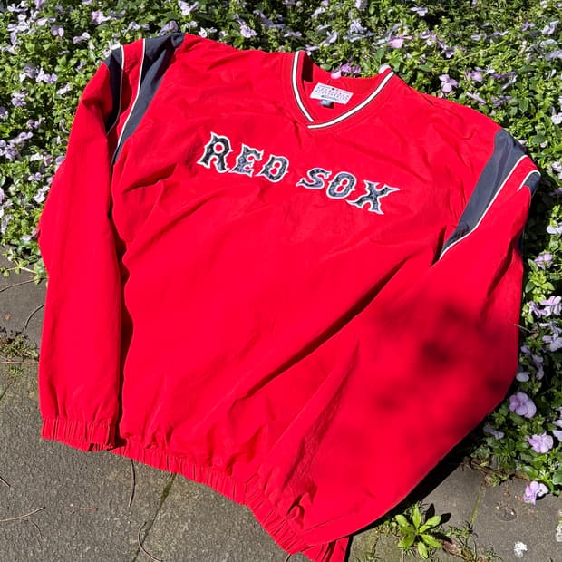 red sox warmup