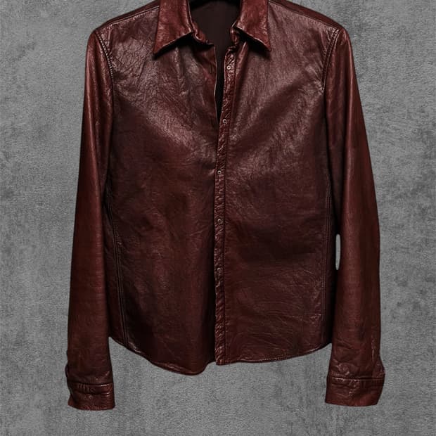 Maurzio Altieri Leather Shirt 02
