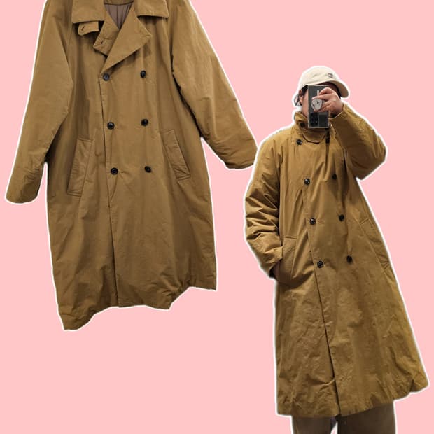 Ripo trenta anni  베이지 패딩 더블코트