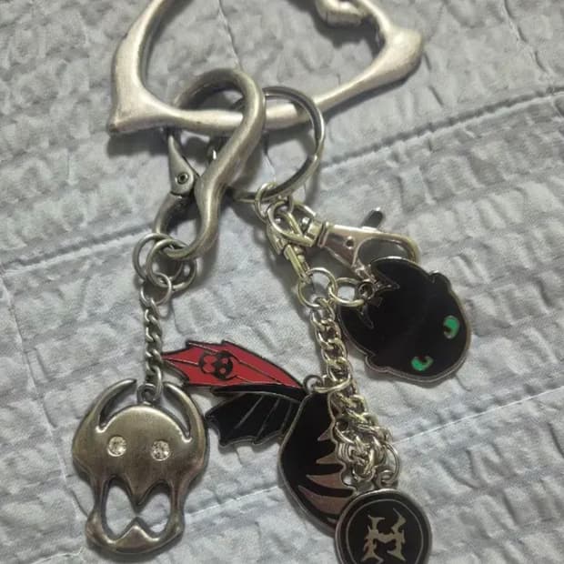 해칭룸 드래곤길들이기 키링 세트