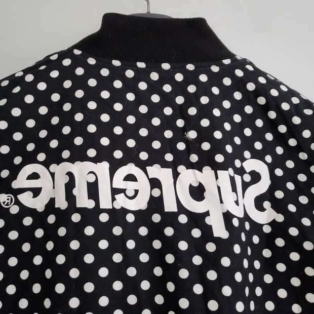 슈프림×꼼데가르송 리버시블 자켓