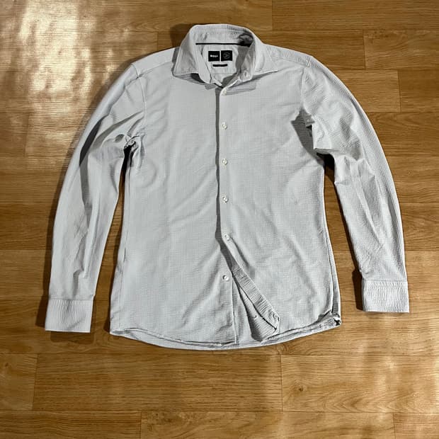 [97] 휴고보스 신형 시어서커 스판셔츠