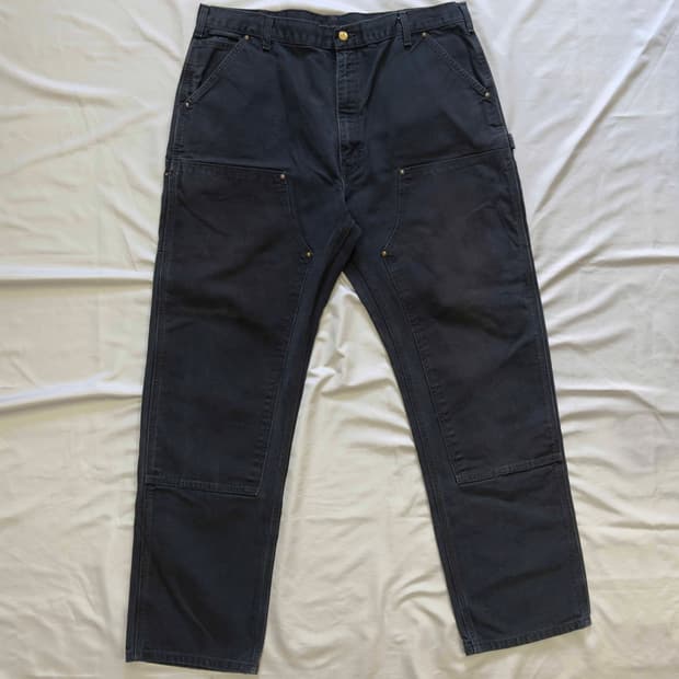칼하트 더블니 워크팬츠 B01 BLK 40X34