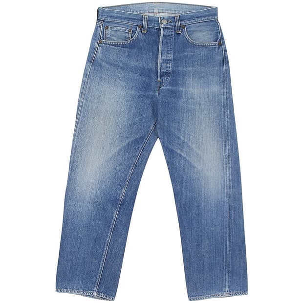 1970s USA 리바이스 501 셀비지 66전기 데님 팬츠 빈티지 미제