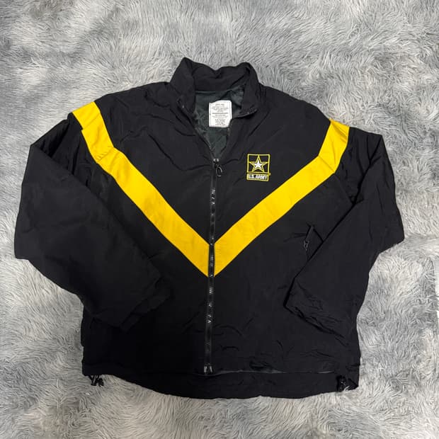 미군 APFU 바람막이 M 사이즈 숏 