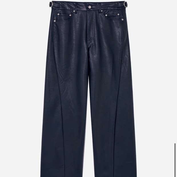 [2]알렌느 폭스 레더 팬츠 