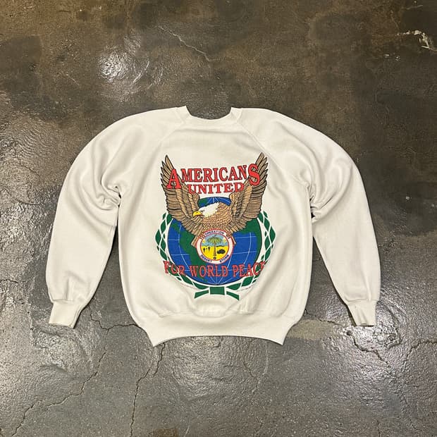 90s Hanes USA 헤인즈 걸프전 스웻셔츠 맨투맨 L