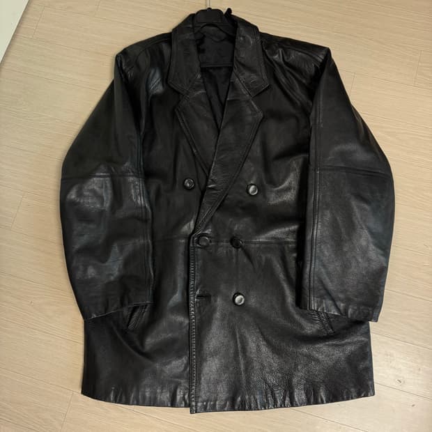 빈티지 양가죽 재킷