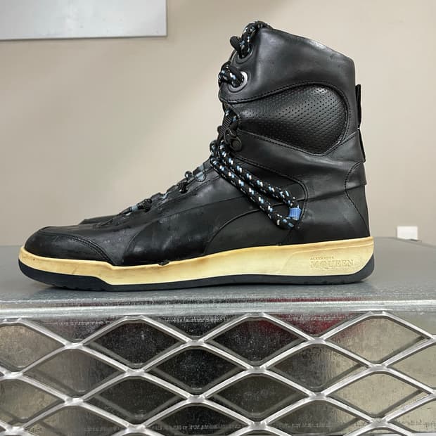 푸마 X 알렉산더 맥퀸 하이탑 블랙 us9 (gr-4178)