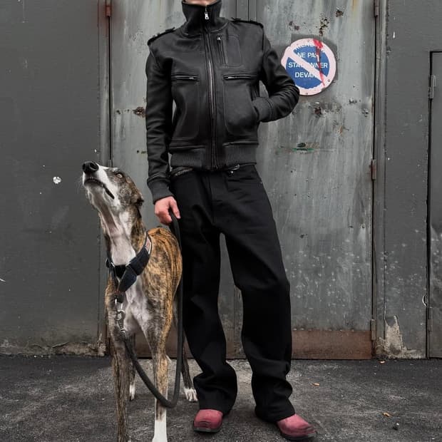 NO/FAITH STUDIO SHADOW OPERATOR LEATHER