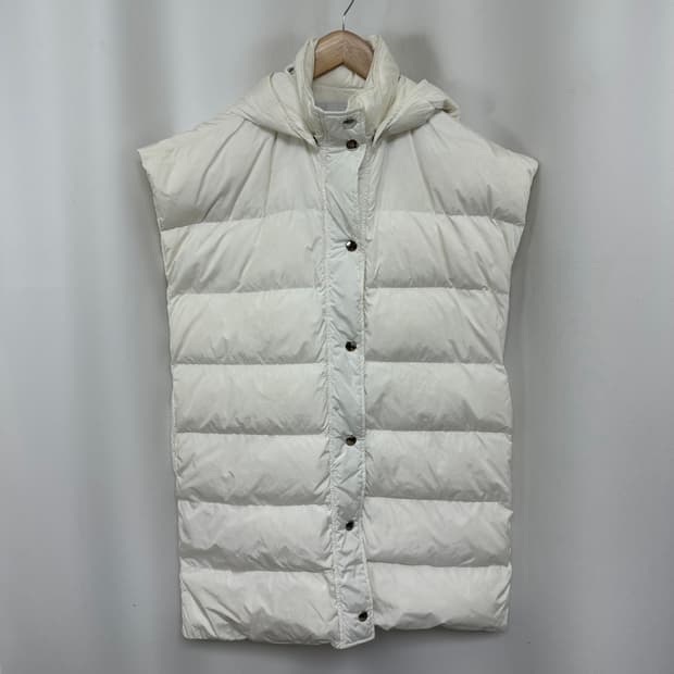 엠에스지엠 여자 패딩조끼 화이트 38 (실측110)