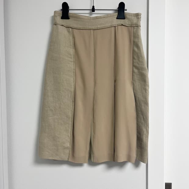 스포츠막스 빈티지 플리츠 스커트