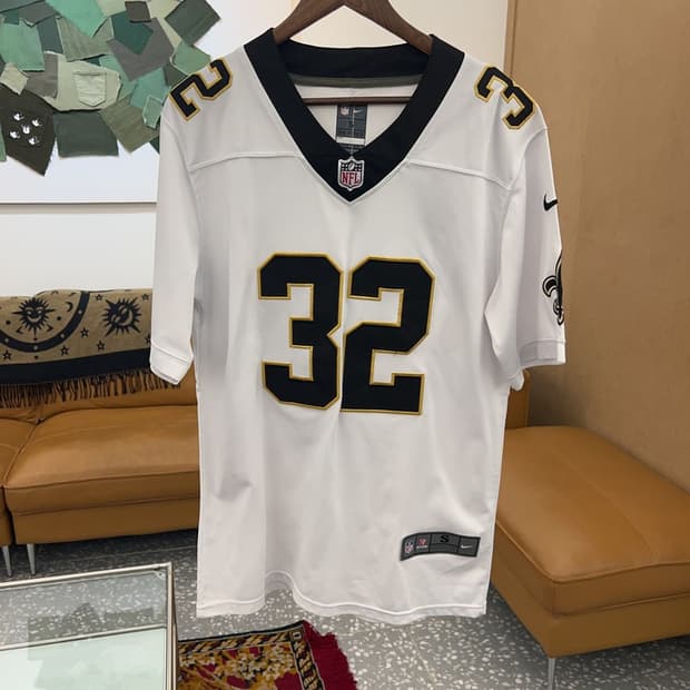 나이키 NFL 뉴올리언스 세인츠 져지 반팔티 100 C04869 