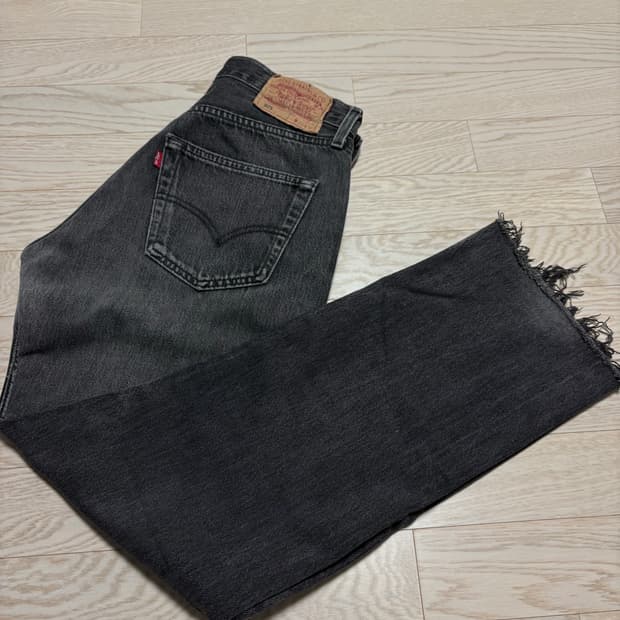 리바이스 501 uk 흑청 28-29