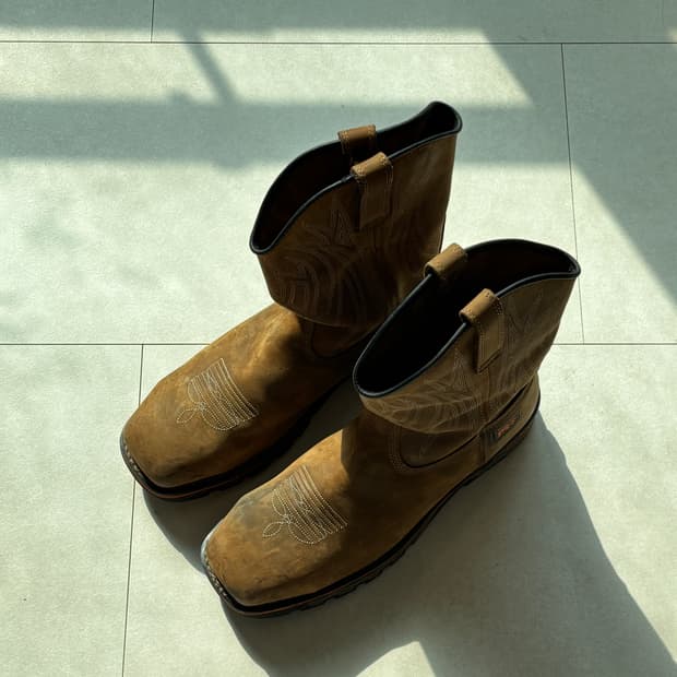 빈티지 팀버랜드 웨스턴 워크부츠 US11.5/295 엔지니어 바이커