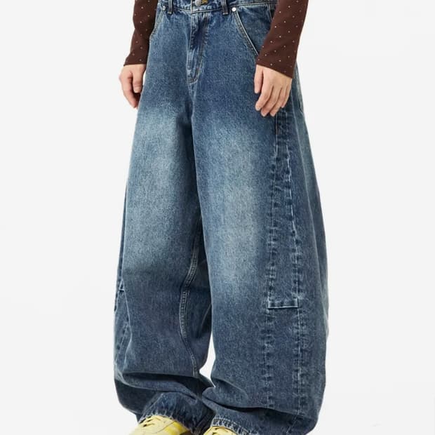 밈더워드로브 커브드 어웨이 데님 팬츠 M사이즈