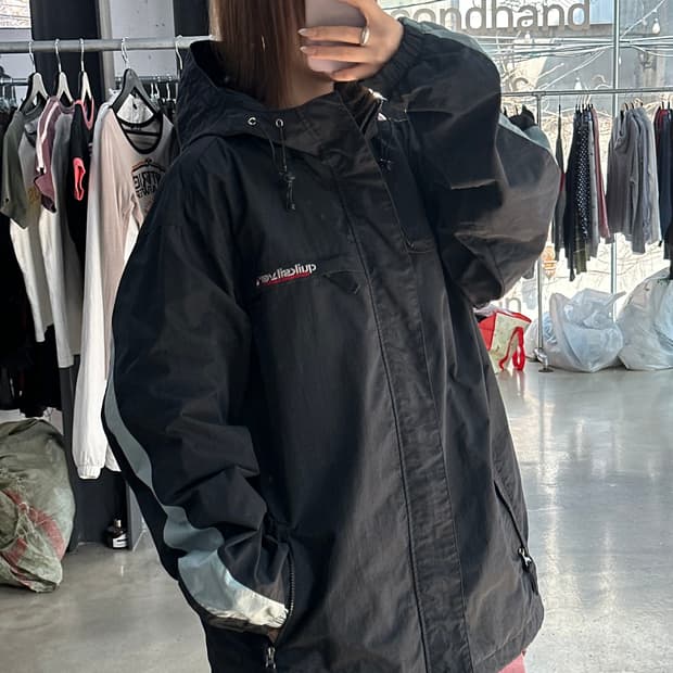 퀵실버 트랙 윈드브레이커 자켓 
