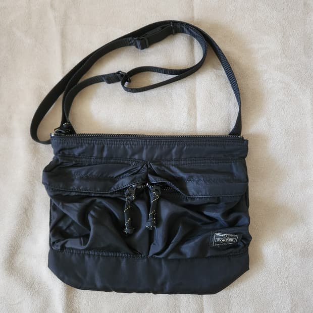 요시다 포터 Porter 포스 숄더백 블랙