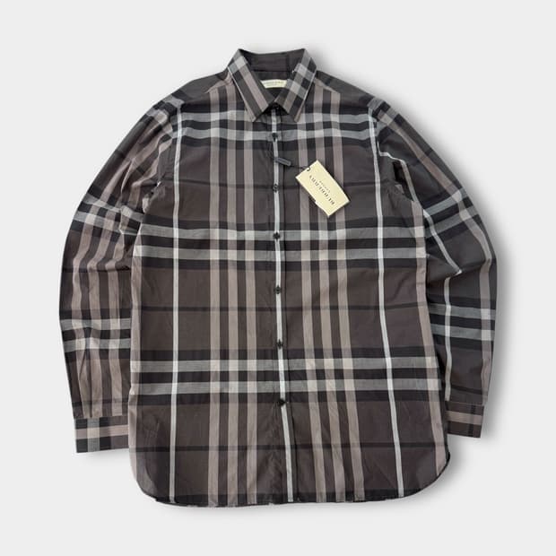 버버리 신형 노바체크 패턴 셔츠