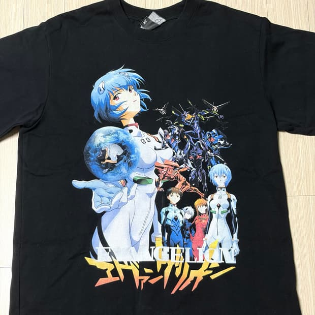 에반게리온 반팔 티셔츠