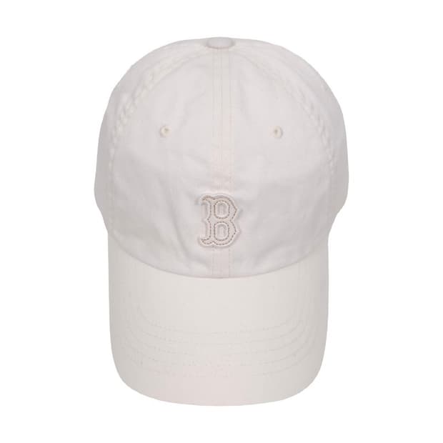 MLB 보스턴레드삭스 톤온톤 아이보리 볼캡