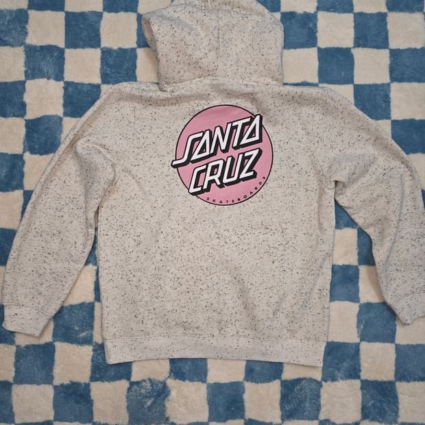 SANTA CRUZ 기모 후드집업