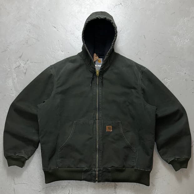 OG 칼하트 J130 액티브 자켓 칼하트 MOS 모스그린