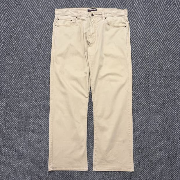 커클랜드 시그니처 코튼팬츠 v2829