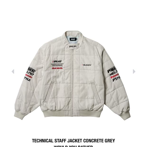 TECHNICAL STAFF JACKET CONCRETE GREY