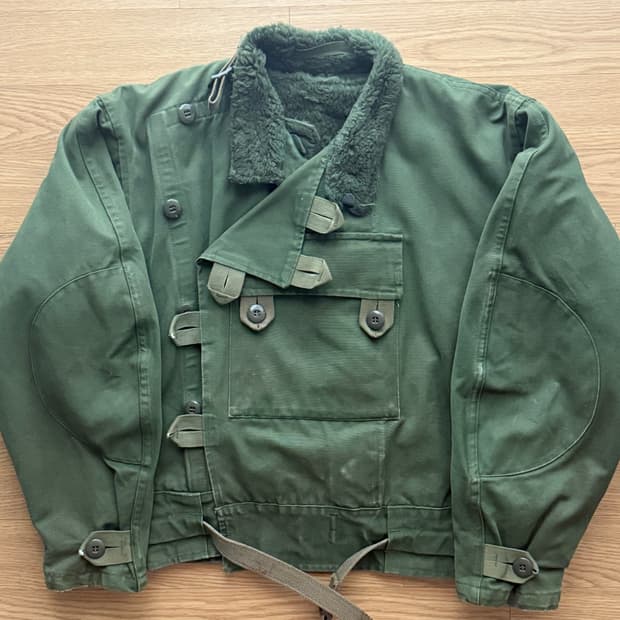 내피 포함) 60s 스웨덴 모터사이클 자켓