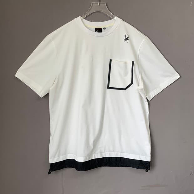 XL 스파이더 레이어드 포켓 기능성 반팔티 