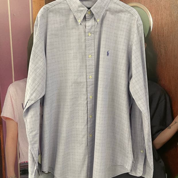 POLO 폴로 체크 긴팔셔츠👔