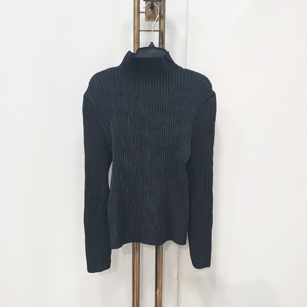 일본제 플리츠 탑 블라우스 55~66