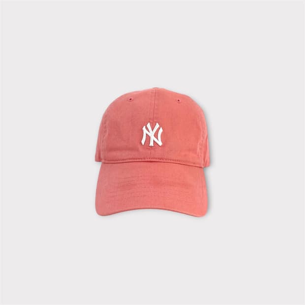 MLB 뉴욕양키즈 언스트럭쳐 볼캡 코랄 (1863)