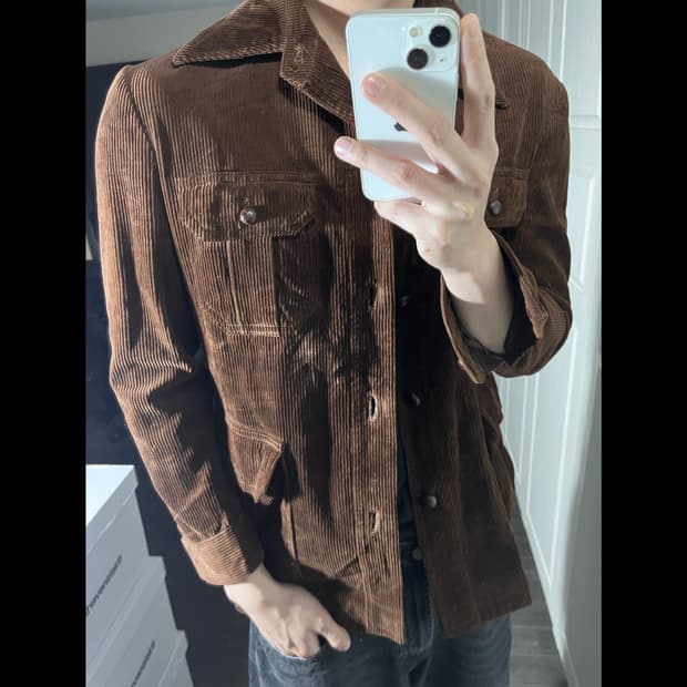[95] 빈티지 코듀로이 자켓