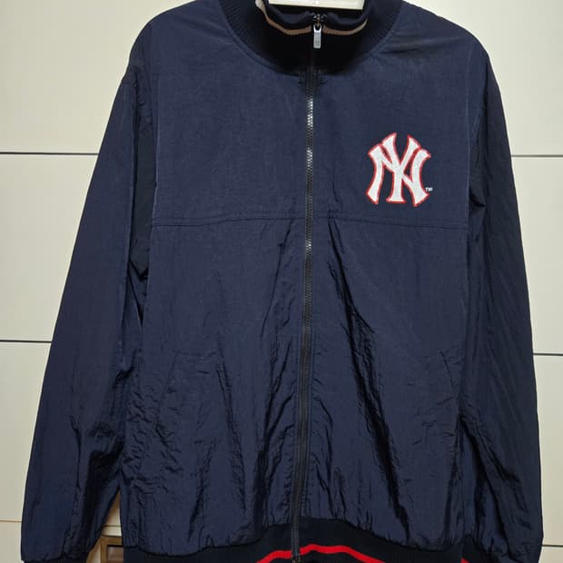 MLB 빅로고 바람막이 자켓 