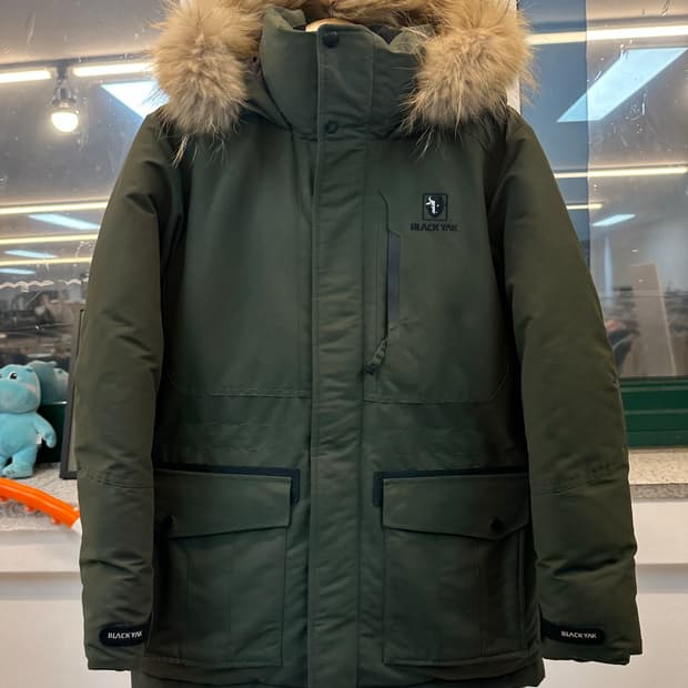 블랙야크 야상 패딩 점퍼 90