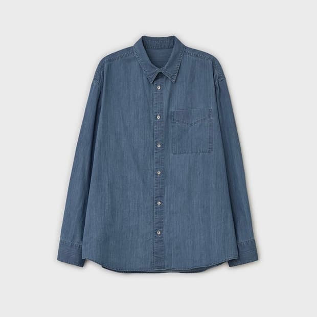 24ss 벨리에 시티 노마드 데님셔츠