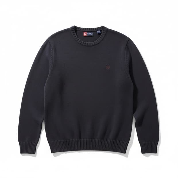 Polo Chaps vintage sweater navy L