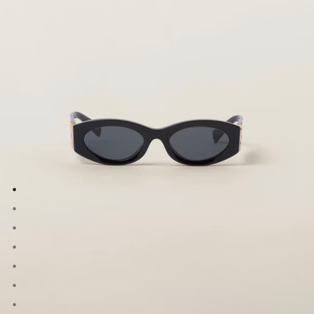 미우미우 선글라스 블랙