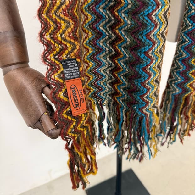 Missoni Fringe Mohair muffler