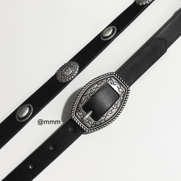 [Unisex] Western stud belt