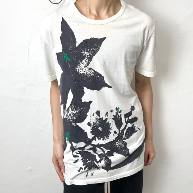 Y’s Yohji Yamamoto Archive Flower Graphi