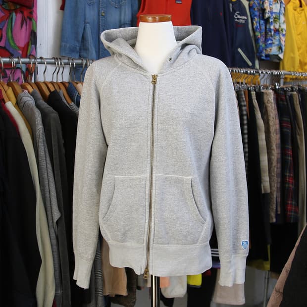 (착용컷) ORCIVAL 스웻 후드 집업 (남성용 90-93)